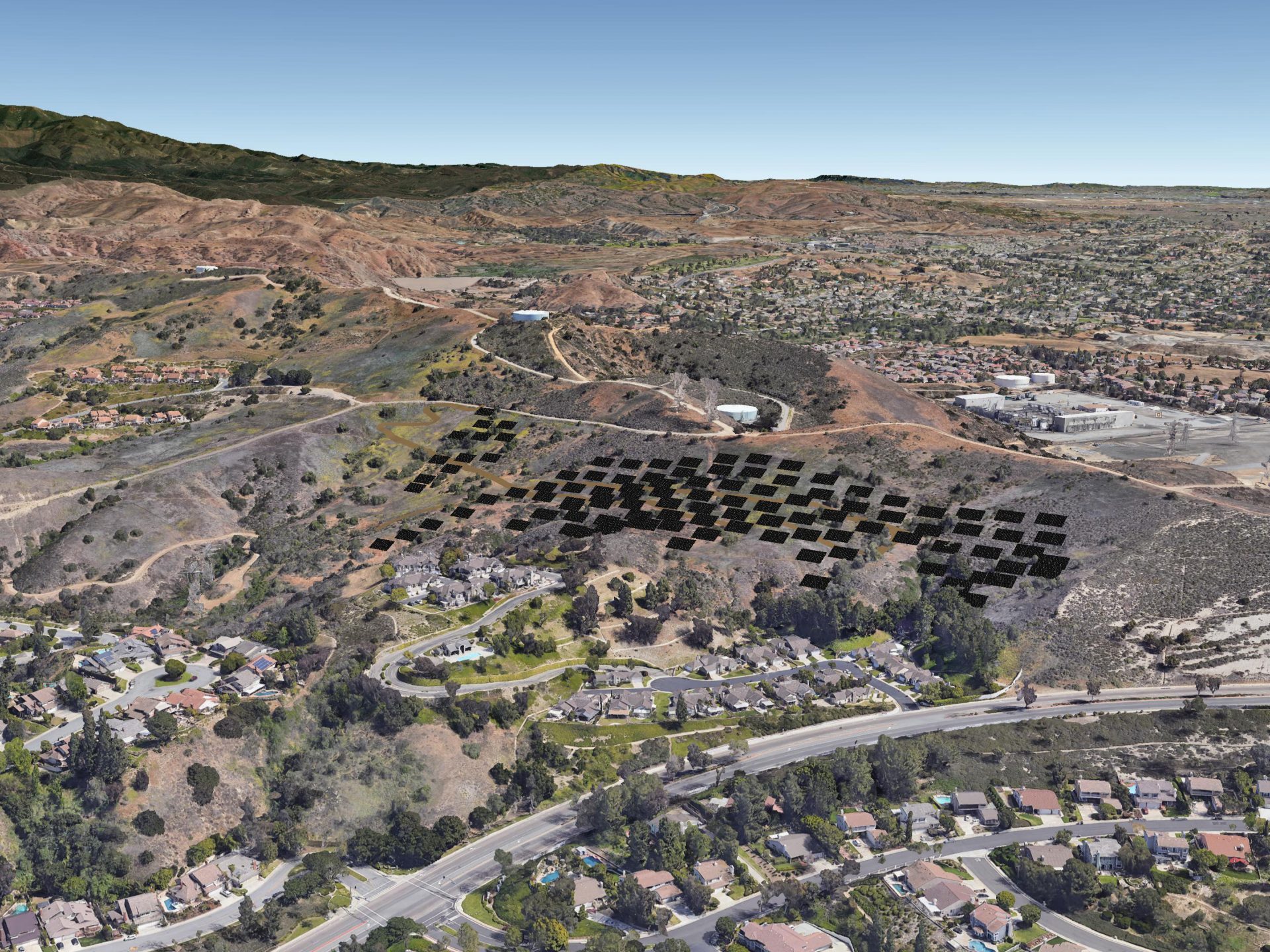 Southern California Solar Site Visual Impact Analysis