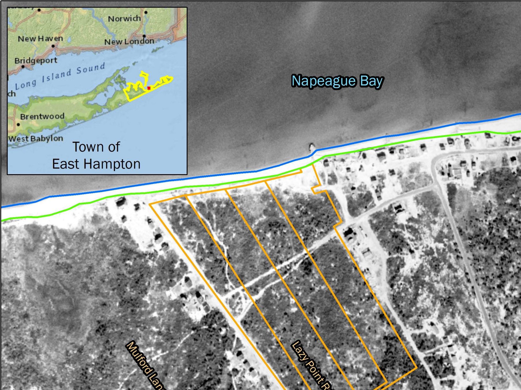 Lazy Point Site Condition1954