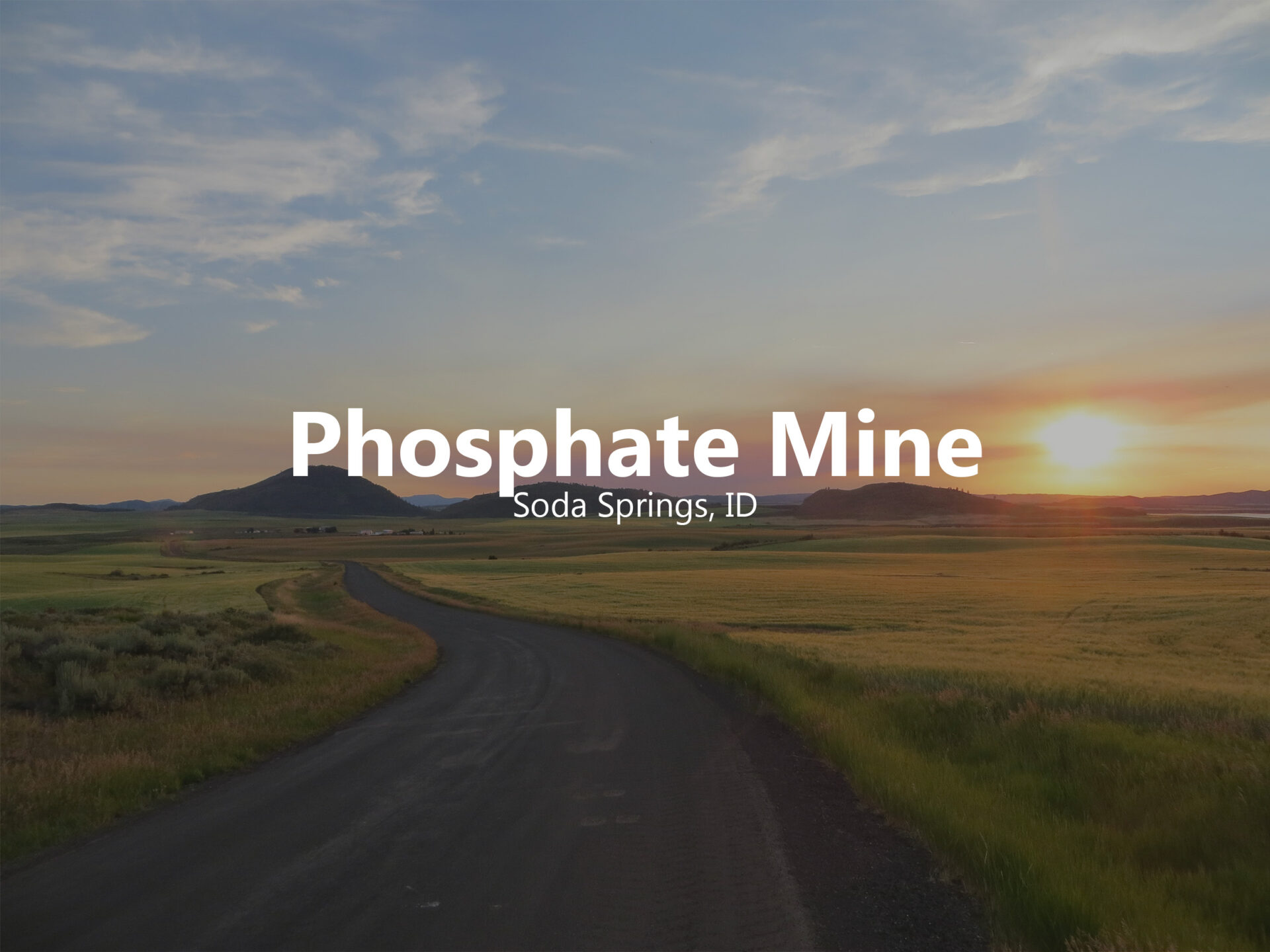 Phosphate Mine Hover